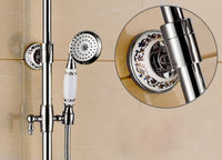 Thermostatische nostalgische chroom douche-set