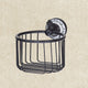 Retro oil bronze shampoo rack for the bathroom nostalgic design