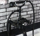 Classic oil bronze bath rim tap