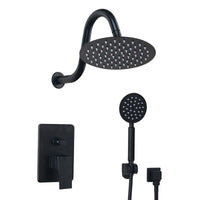 Douche-set zwart