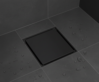 Stijlvolle Doucheput – Mat Zwart Afgewerkt