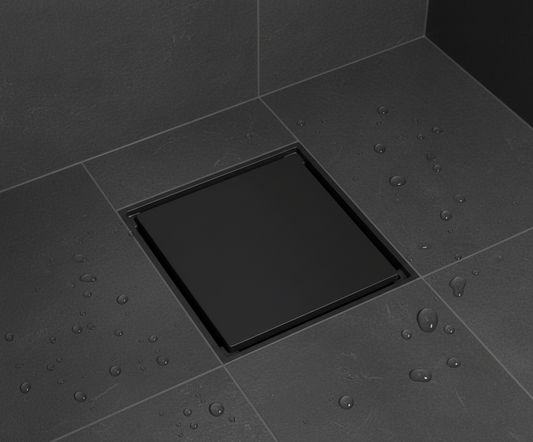 Stijlvolle Doucheput – Mat Zwart Afgewerkt