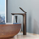 High model Gun metal washbasin tap