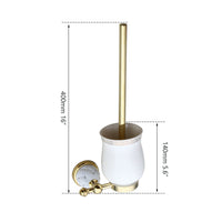 Gouden badkamer accessoire set