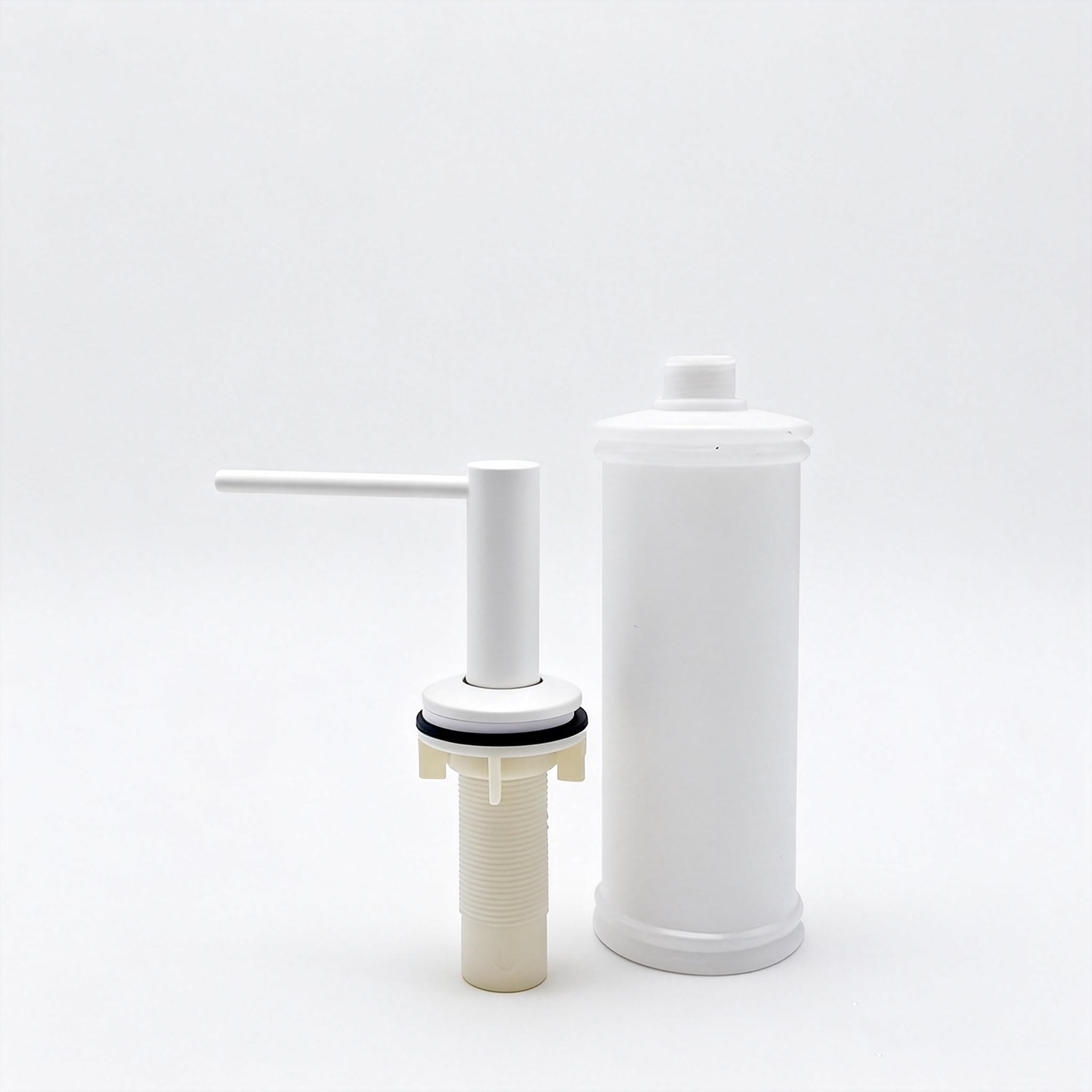 Inbouw Zeepdispenser Wit 350ml