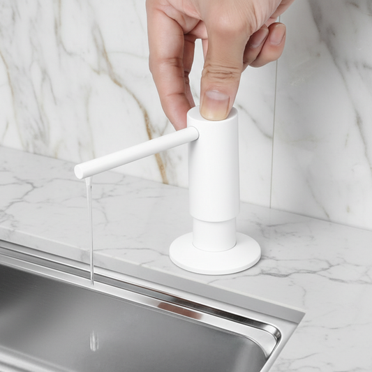 Inbouw Zeepdispenser Wit 350ml