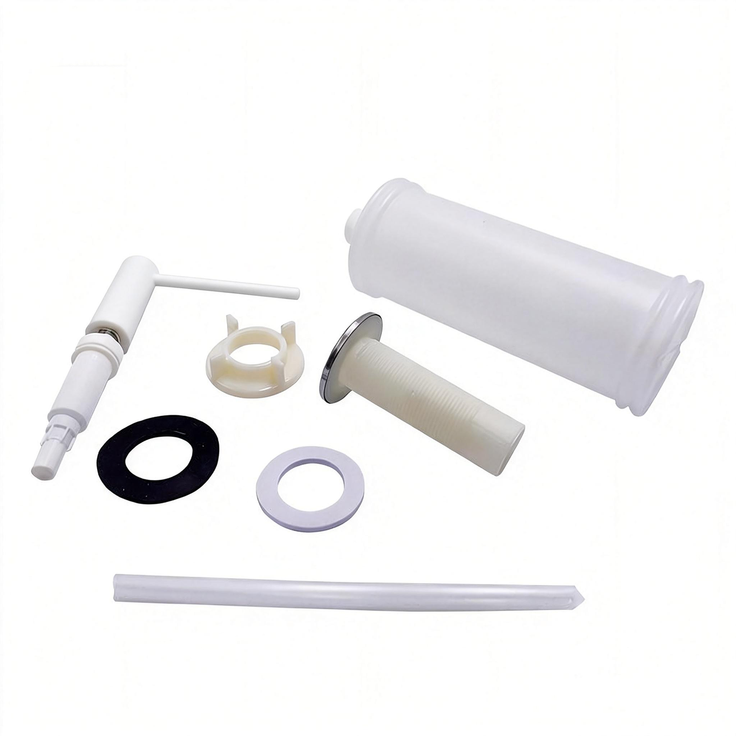 Inbouw Zeepdispenser Wit 350ml