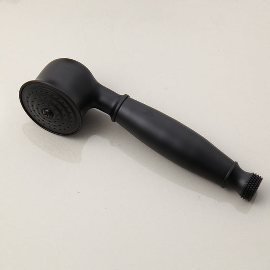 Black country style hand shower