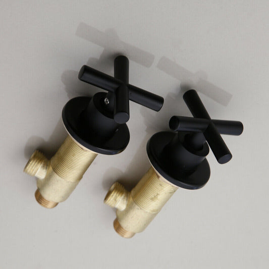 Schwarzer integrierter Steuerhebel